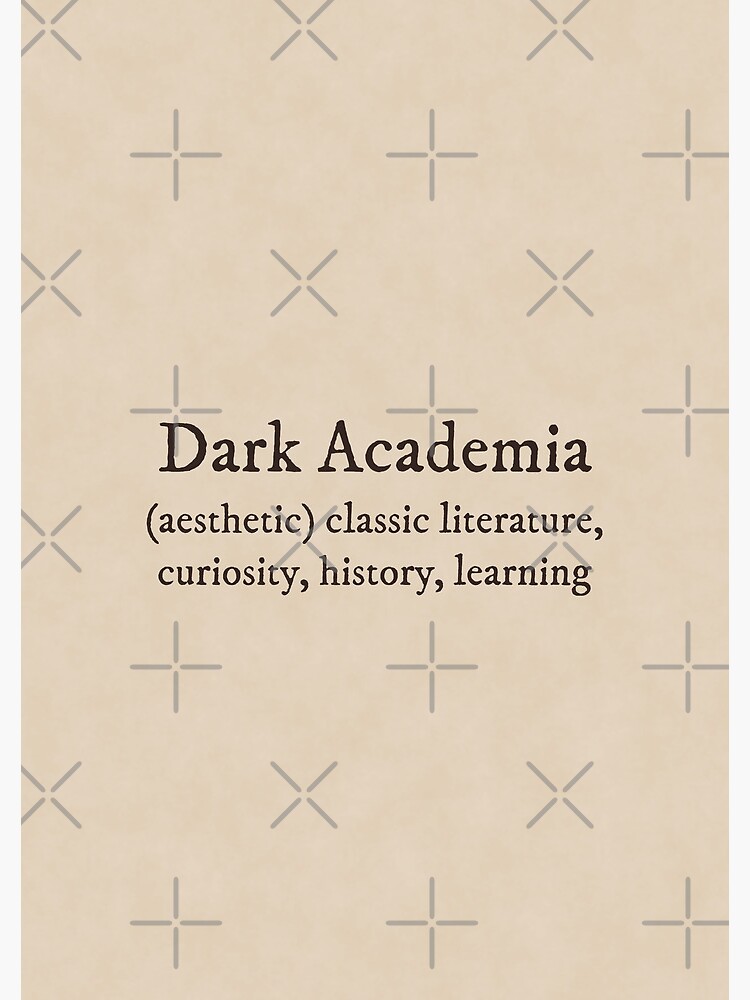 Thumbnail 3 of 3, Journal, Dark Academia Definition designed and sold by ElectricFangs.