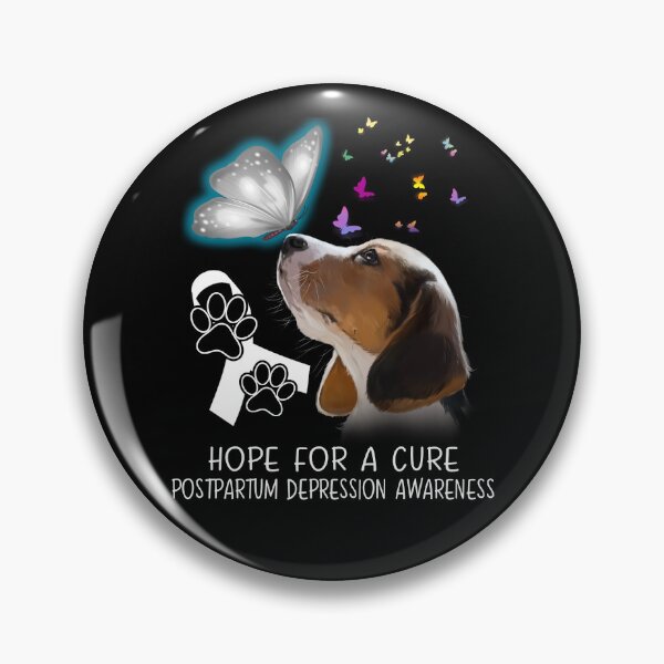 Item preview, Beagle Hope For A Cure Postpartum Depression Awareness designed and sold by Grooffos.