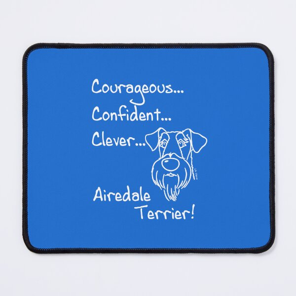 Item preview, Clever Airedale designed and sold by LivHana.