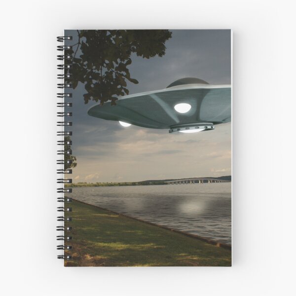 Item preview, UFO Over Lake designed and sold by Packrat.