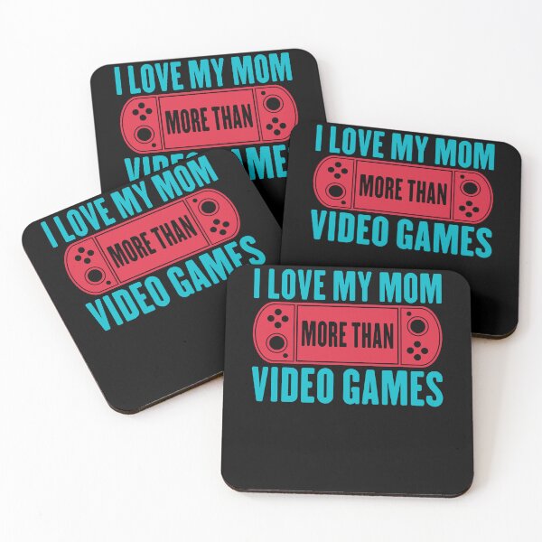 Item preview, I Love My Mom More Than Video Games designed and sold by AristoDesigner.