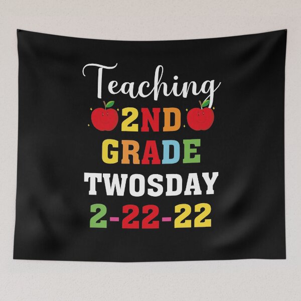 Item preview, Teaching 2nd Grade On Twosday 2-22-22 designed and sold by Tatus Brinal.