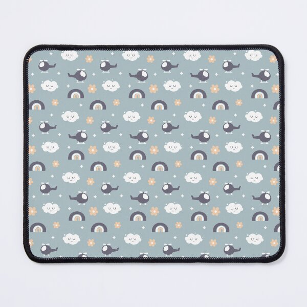 Item preview, Sleepy Bohemian Helicopter Clouds designed and sold by storyboxdesigns.