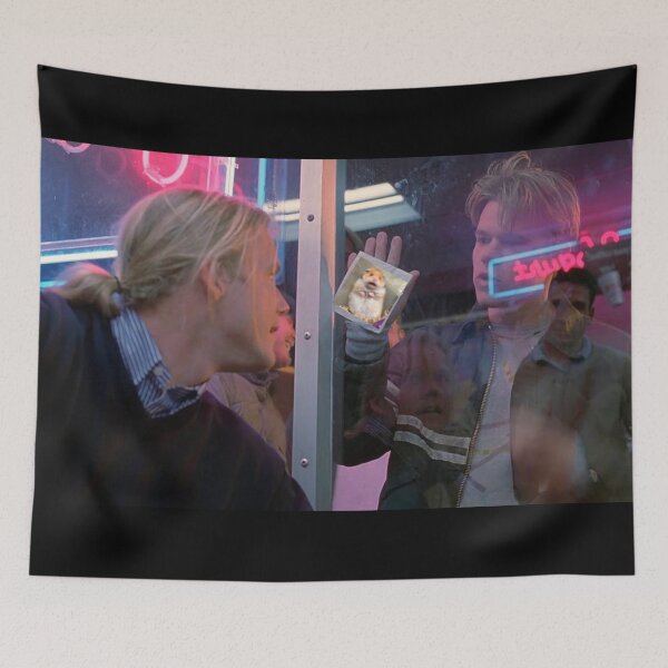Item preview, emem hamster in a movie meme designed and sold by valwerty.