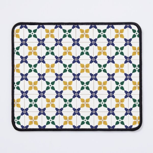 Item preview, Floral Lisbon Portugal tile pattern designed and sold by arkantus.