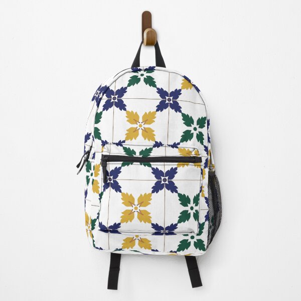 Item preview, Floral Lisbon Portugal tile pattern designed and sold by arkantus.