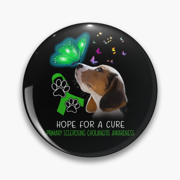 Item preview, Beagle Hope For A Cure Primary Sclerosing Cholangitis Awareness designed and sold by Grooffos.