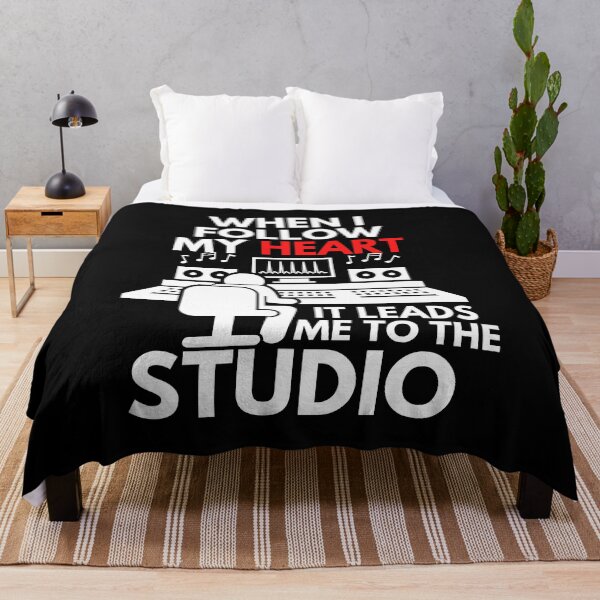Item preview, When I Follow My Heart It Leads Me To The Studio Recording Artist Humor designed and sold by EllConApparel.
