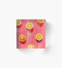 fruit 5 Acrylic Block