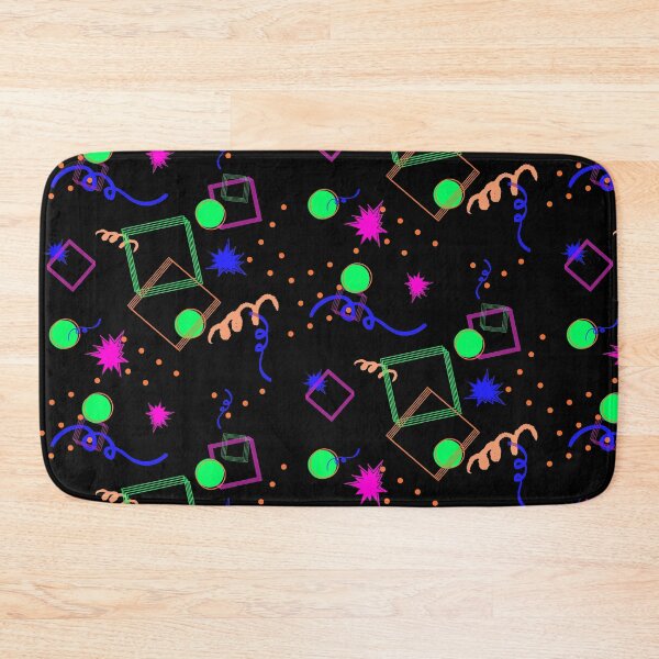 Item preview, funky gay bowling alley arcade carpet pattern designed and sold by Em Robin.