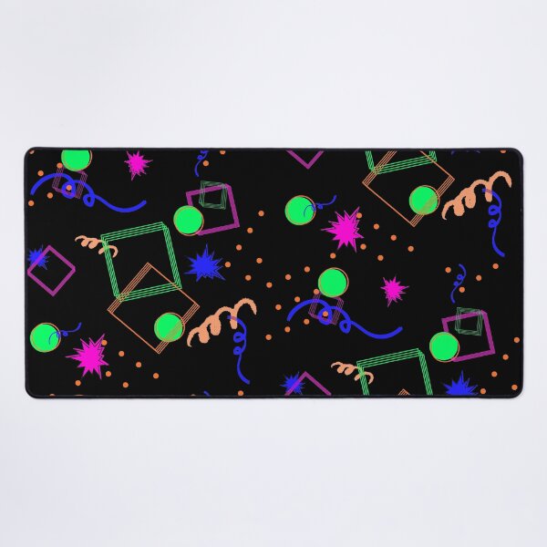 Vista previa del artículo con la obra «funky gay bolera arcade patrón de alfombra», diseñado y vendido por Em Robin.