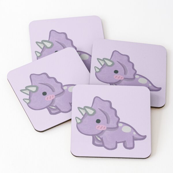 Item preview, lil purple triceratops  designed and sold by Samantha Mutrey-Swain.