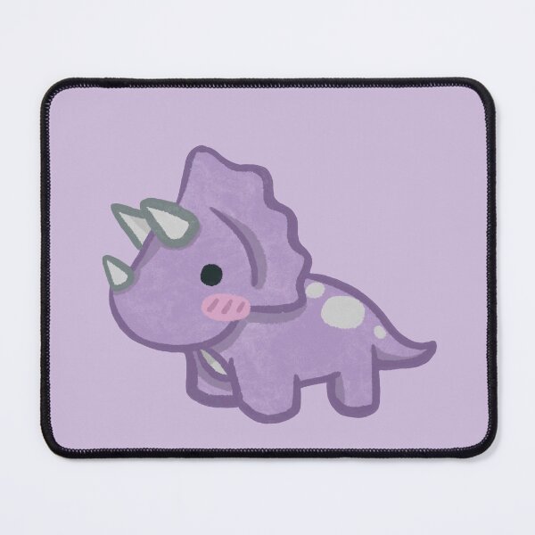 Item preview, lil purple triceratops  designed and sold by Samantha Mutrey-Swain.
