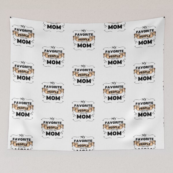 Item preview, My Favorite People Call Me Mom, mothers day, best mom,  designed and sold by oufa.