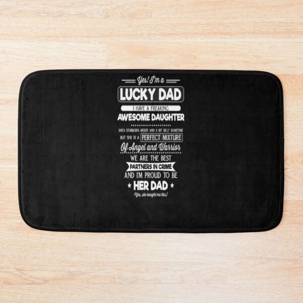 Item preview, Lucky Dad of Daughters ~ T-shirt ~ Father ~ Father's Day designed and sold by saadabs.