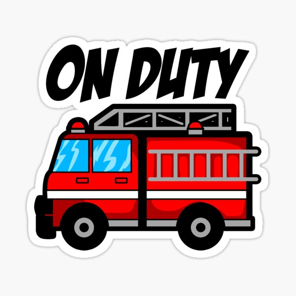 Artikel-Vorschau von On Duty - Feuerwehr, designt und verkauft von DZ-Merch.
