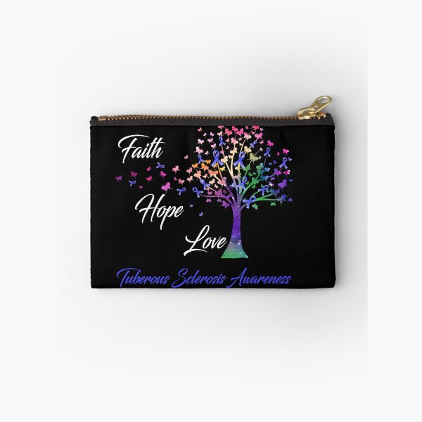 Item preview, Ribbon Tree Faith Hope Love Tuberous Sclerosis Awareness designed and sold by Tadmab.