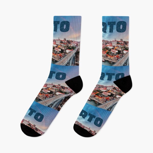 Item preview, Beautiful image of rainbow over Porto City skyline in Portugal, Europe designed and sold by Orianah.