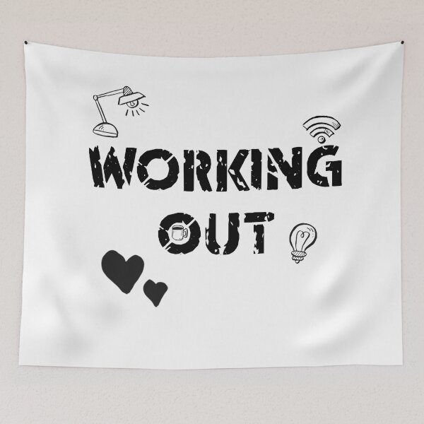 Item preview, WORKING OUT SHIRT designed and sold by Haitam771.