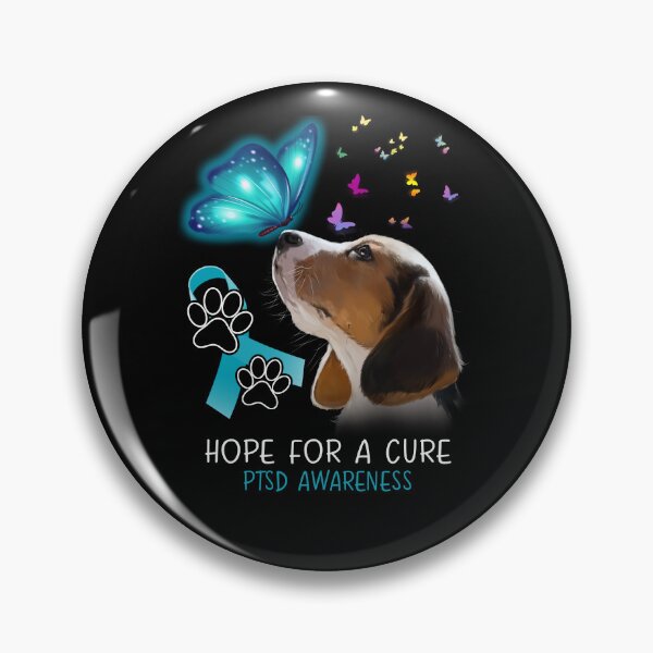 Item preview, Beagle Hope For A Cure PTSD Awareness designed and sold by Grooffos.