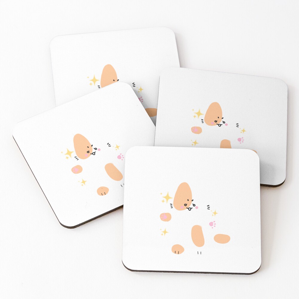 Item preview, Coasters (Set of 4) designed and sold by InkyTeeth.