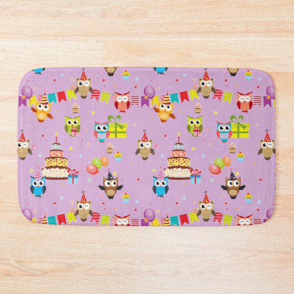Item preview, owl birthday party cake cute designed and sold by Gossip Rag.
