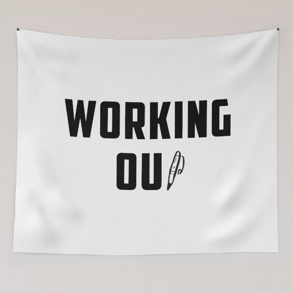 Item preview, WORKING OUT SHIRT designed and sold by Haitam771.