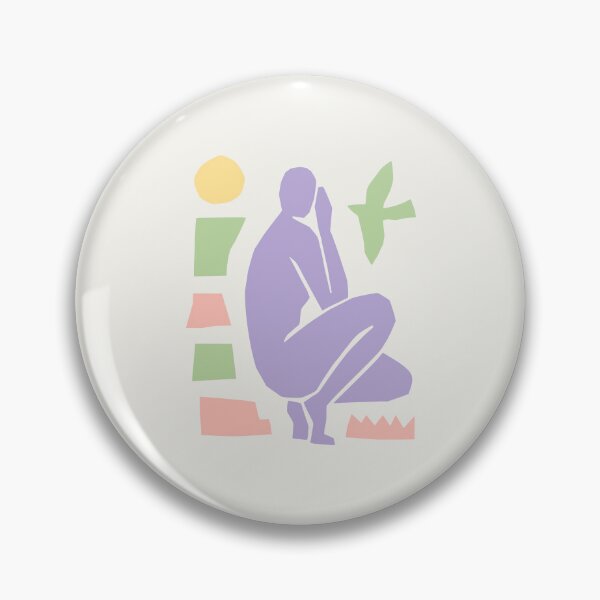 Item preview, Modern Art Abstract Matisse Inspired Sticker Design designed and sold by shopY2K.