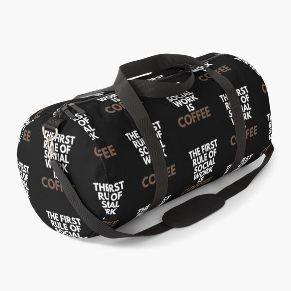 Item preview, The First Rule Of Social Work Is Coffee Helping Funny designed and sold by EllConApparel.