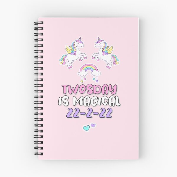 Item preview, Happy Tuesday Twosday in February 2022. Expect great things. Like Unicorn Magic designed and sold by friendly-fox.