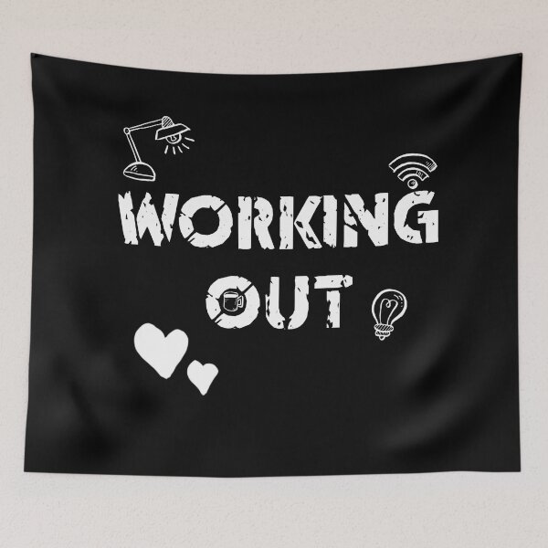 Item preview, WORKING OUT SHIRT designed and sold by Haitam771.