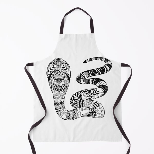 Item preview, Black and white cobra graphic -- cool gift for snake owner designed and sold by MagicStrawberry.