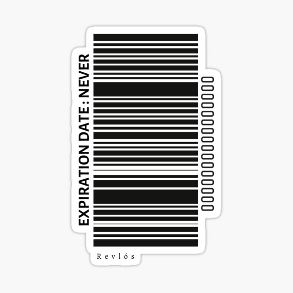 “WE DO NOT EXPIRE DARK MERCH VERSION” Sticker for Sale by RevloShop