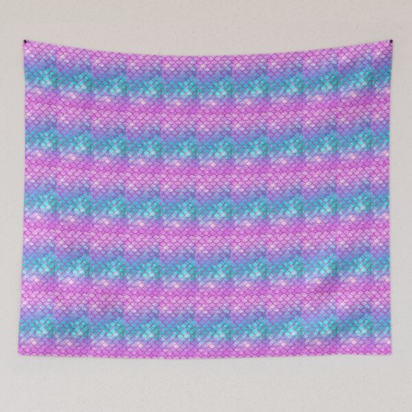 Item preview, Teal Sparkly Mermaid Design designed and sold by Uniquetobeshop.