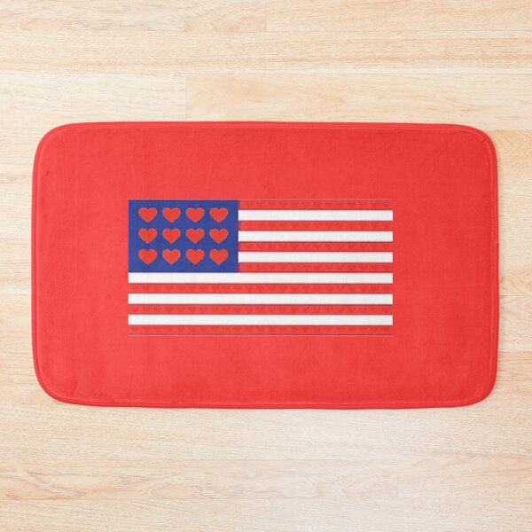 Item preview, Valentines Day Vintage American Flag Hearts designed and sold by rachidhaz.