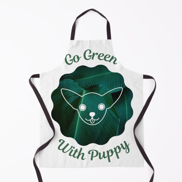 Item preview, Go Green With Puppy designed and sold by kucingmaikan.