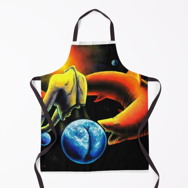 Item preview, Trippy Cool Psychedelic Surreal Neon Space Shark designed and sold by Vincent Monaco.