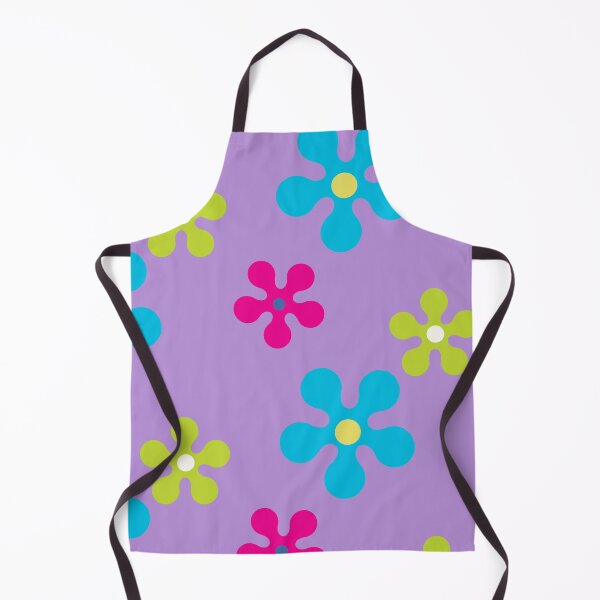Item preview, 60s Retro Sixties Vintage Hippie Groovy Flores Púrpura Lila designed and sold by fairy-taler.