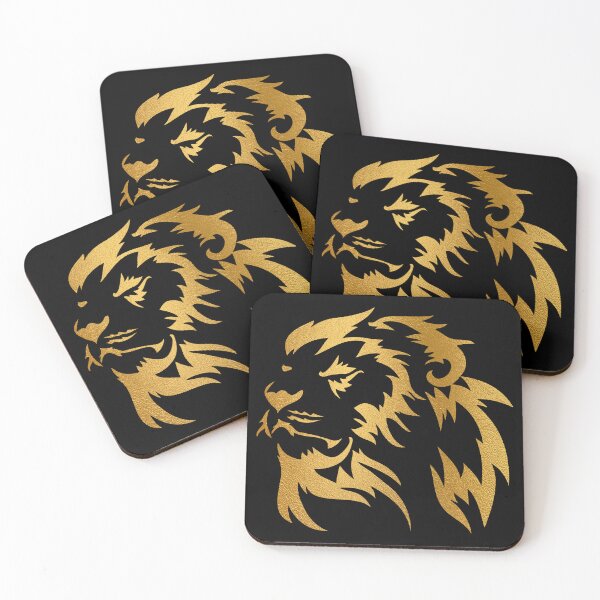 Aperçu de l'œuvre Lion d'or - Lion d'or créée et vendue par DZ-Merch.