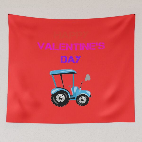Item preview, Kids Happy Valentines Day Heart In Tractor designed and sold by rachidhaz.