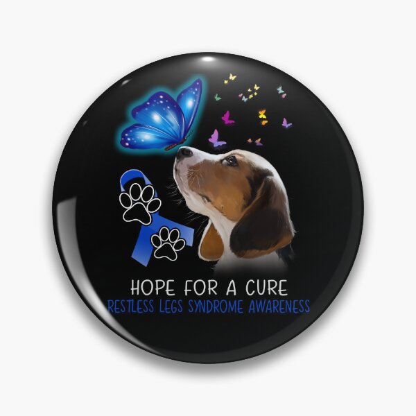 Item preview, Beagle Hope For A Cure Restless Legs Syndrome Awareness designed and sold by Grooffos.