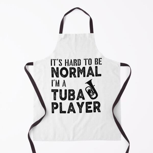 Item preview, Tuba Player Gift, it's hard to be normal I'm a tuba player Birthday Gifts Tubaist Funny Musician Band Gift Funny Rude Offensive saying, designed and sold by joygift369.