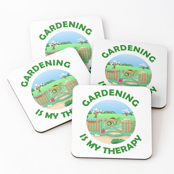 Item preview, Gardening is my therapy designed and sold by Skipperatthebay.