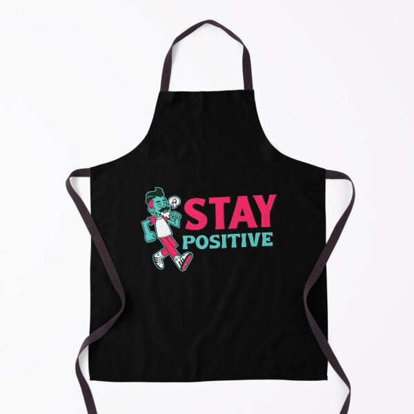 Item preview, Stay Positive Cool Whistling Music Man Cartoon designed and sold by LADistrictGarb.