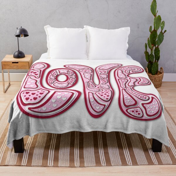 Item preview, Love, Valentine’s Day Pink, Red and White Paper Cut (White) designed and sold by Gsallicat.