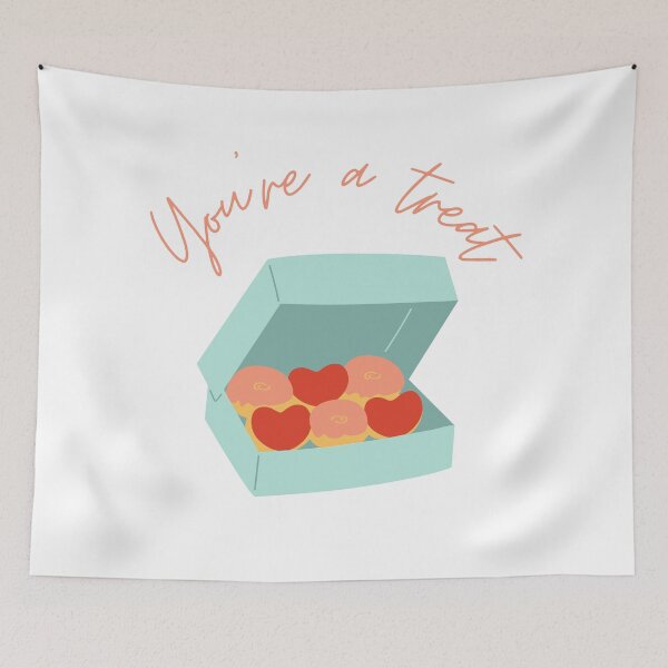 Item preview, You're a Treat - Donuts - Valentine's Day Gifts designed and sold by designsbyreaia.