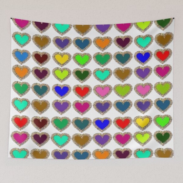 Item preview, Vintage Hearts Seamless Vector Pattern Design designed and sold by UtopiaMa.