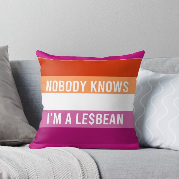 Item preview, Nobody Knows I'm A Le$bean Flag designed and sold by coffeepolicy.