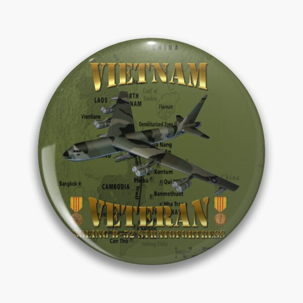 Item preview, B-52 Stratofortress Vietnam Veteran designed and sold by Mil Merchant.