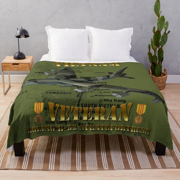 Item preview, B-52 Stratofortress Vietnam Veteran designed and sold by Mil Merchant.